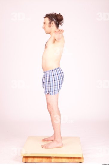 Whole Body Man T poses Underwear Formal Average Studio photo references