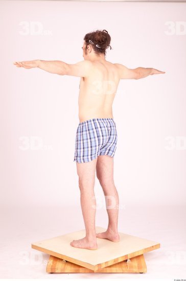 Whole Body Man T poses Underwear Formal Average Studio photo references