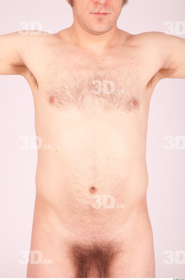 Upper Body Whole Body Man Nude Formal Average Studio photo references