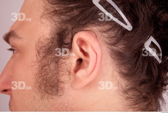 Ear Whole Body Man Formal Average Studio photo references