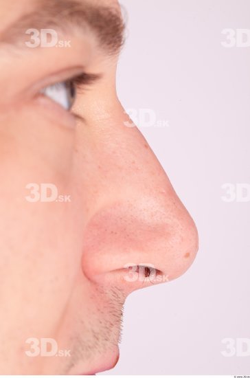 Nose Whole Body Man Formal Average Studio photo references