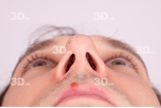 Nose Whole Body Man Formal Average Studio photo references