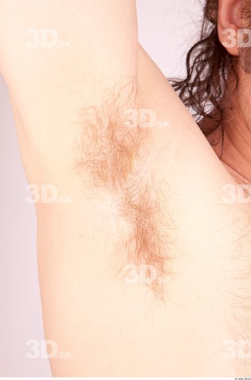 Whole Body Underarm Man Nude Formal Average Studio photo references