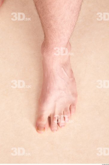 Foot Whole Body Man Nude Formal Average Studio photo references