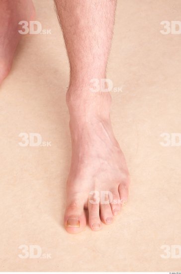 Foot Whole Body Man Nude Formal Average Studio photo references