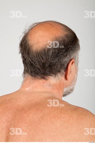 Head Man White Average Wrinkles Male Studio Poses