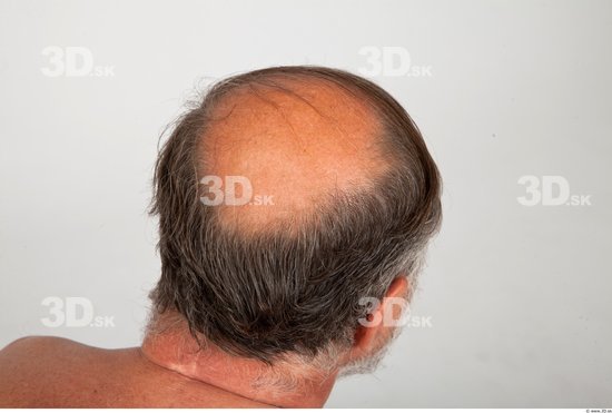 Head Man White Average Wrinkles Male Studio Poses