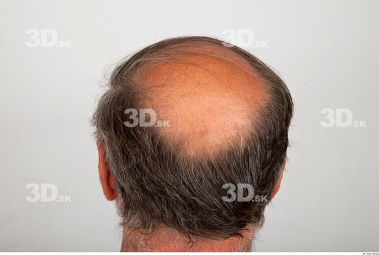 Head Man White Average Wrinkles Male Studio Poses