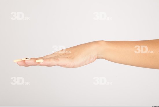 Hand Whole Body Woman Casual Slim Studio photo references