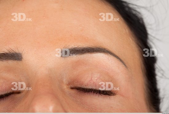 Eye Whole Body Woman Casual Slim Studio photo references