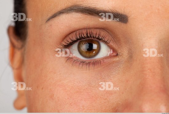 Eye Whole Body Woman Casual Slim Studio photo references