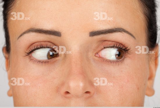 Eye Whole Body Woman Casual Slim Studio photo references