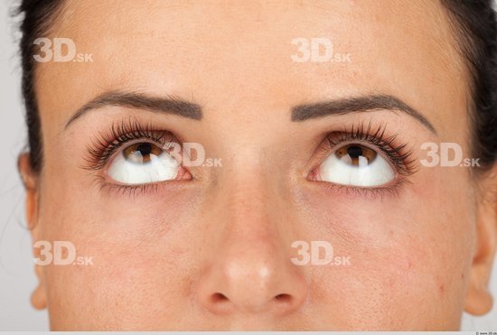 Eye Whole Body Woman Casual Slim Studio photo references