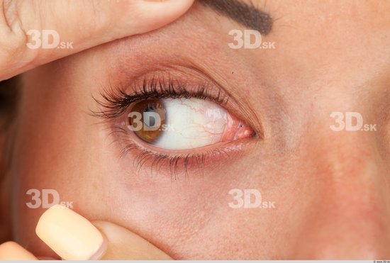 Eye Whole Body Woman Casual Slim Studio photo references