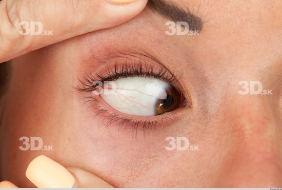 Eye Whole Body Woman Casual Slim Studio photo references