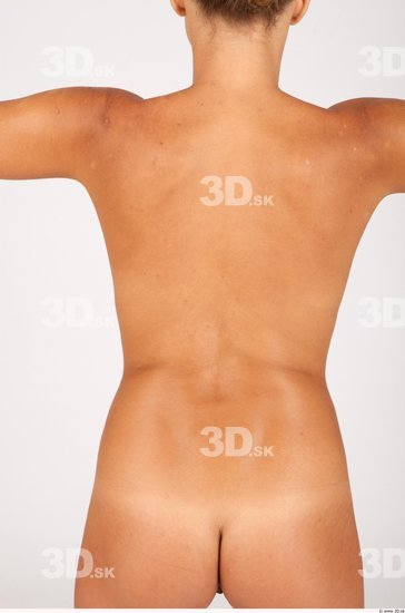 Whole Body Back Woman Nude Formal Slim Studio photo references