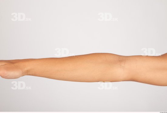 Forearm Whole Body Woman Nude Formal Slim Studio photo references