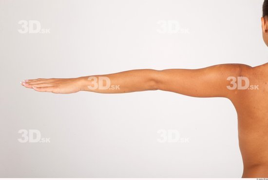 Arm Whole Body Woman Nude Formal Slim Studio photo references