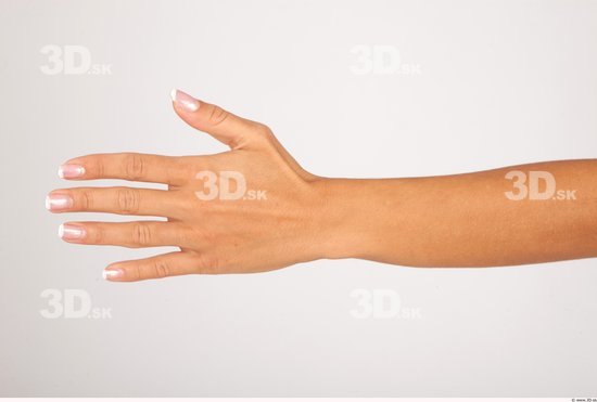 Hand Whole Body Woman Formal Slim Studio photo references