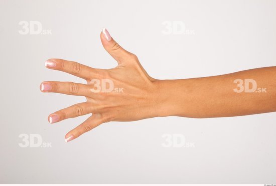 Hand Whole Body Woman Formal Slim Studio photo references