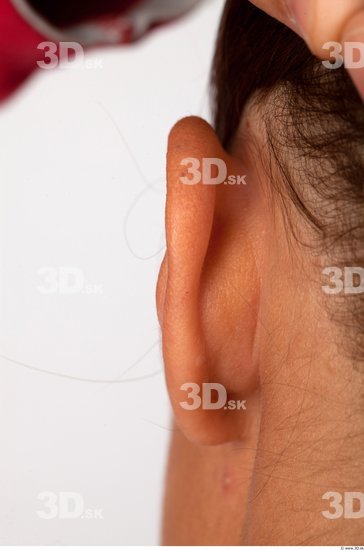 Ear Whole Body Woman Formal Slim Studio photo references