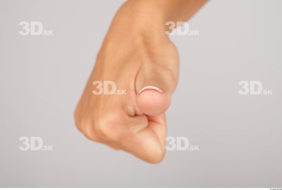 Fingers Whole Body Woman Formal Slim Studio photo references