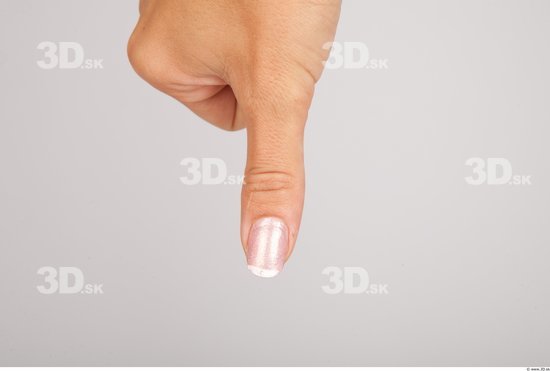 Fingers Whole Body Woman Formal Slim Studio photo references