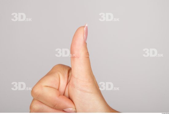 Fingers Whole Body Woman Formal Slim Studio photo references