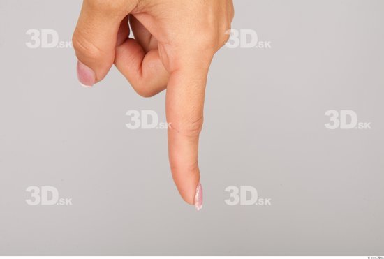 Fingers Whole Body Woman Formal Slim Studio photo references