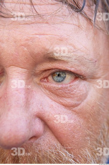 Eye Man White Casual Average Wrinkles