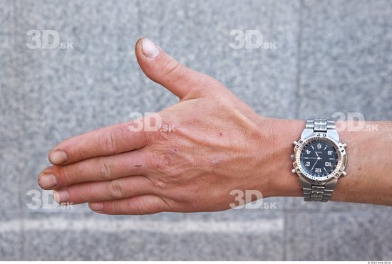 Hand Man Casual Average Watch Street photo references