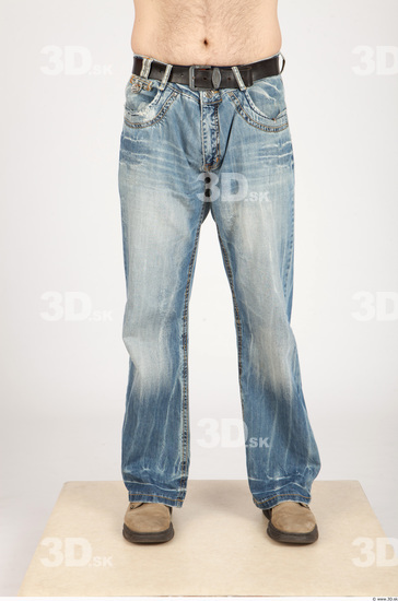 Leg Whole Body Man Casual Jeans Average Studio photo references