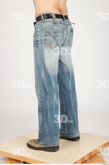 Leg Whole Body Man Casual Jeans Average Studio photo references