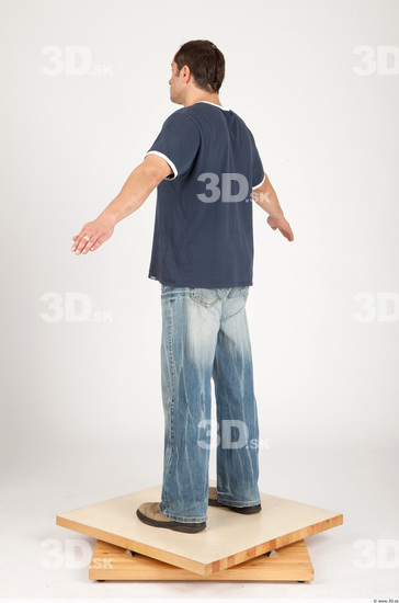 Whole Body Man Animation references Casual Average Studio photo references