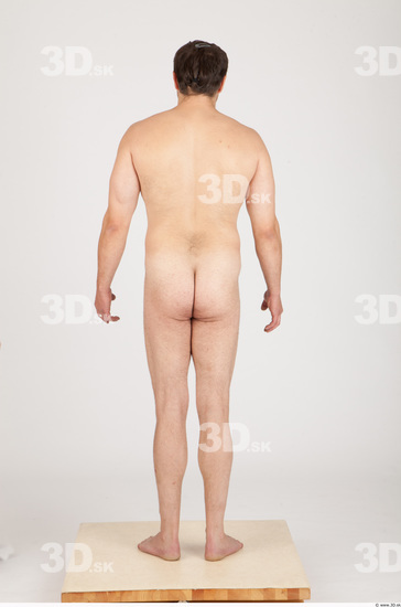 Whole Body Man Animation references Nude Casual Average Studio photo references