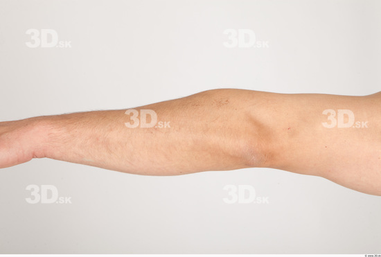 Forearm Whole Body Man Nude Casual Average Studio photo references