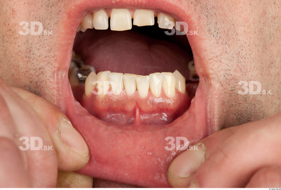 Whole Body Teeth Man Casual Average Studio photo references