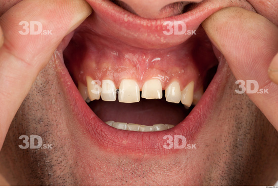 Whole Body Teeth Man Casual Average Studio photo references