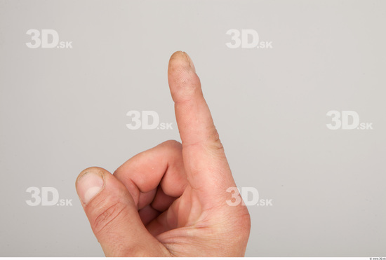 Fingers Whole Body Man Casual Average Studio photo references