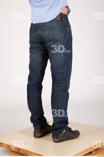 Leg Whole Body Man Casual Jeans Athletic Studio photo references