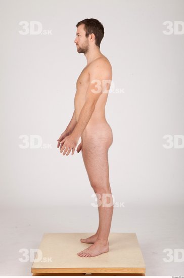 Whole Body Man Animation references Nude Casual Athletic Studio photo references