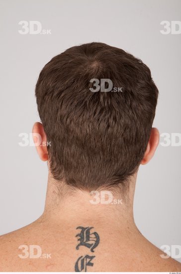 Whole Body Head Man Animation references Tattoo Casual Athletic Studio photo references