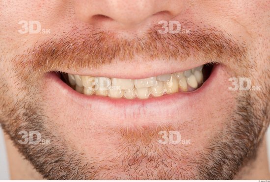 Whole Body Teeth Man Casual Athletic Studio photo references