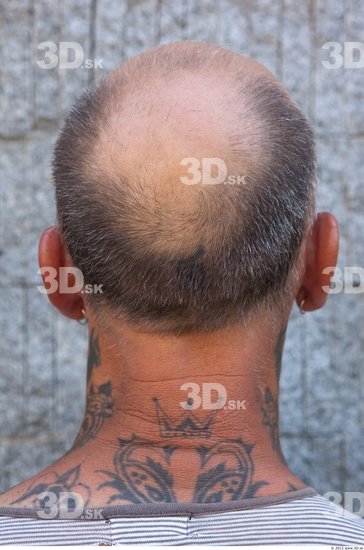 Head Tattoo Casual Average Studio photo references