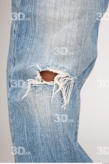 Whole Body Man Casual Jeans Athletic Studio photo references