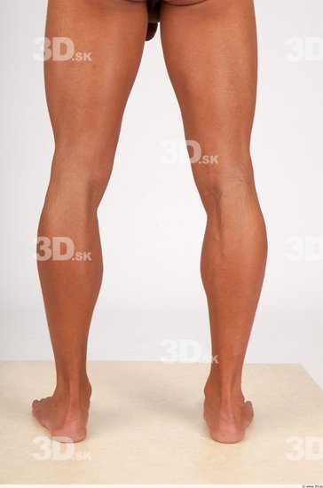 Calf Whole Body Man Nude Casual Athletic Studio photo references