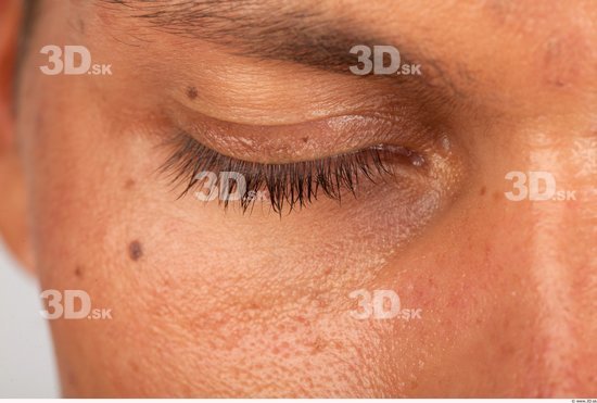 Eye Whole Body Man Casual Athletic Studio photo references