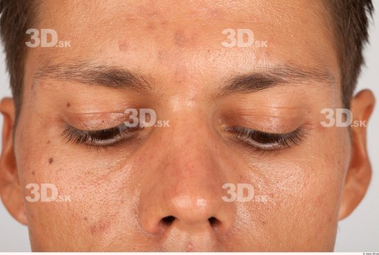 Eye Whole Body Man Casual Athletic Studio photo references