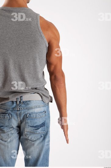 Whole Body Man Other White Casual Athletic Male Studio Poses