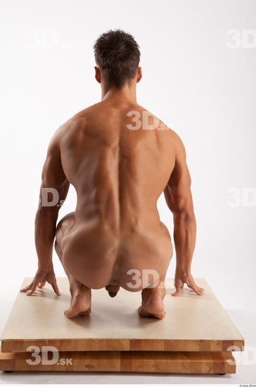 Whole Body Man Other White Casual Athletic Male Studio Poses